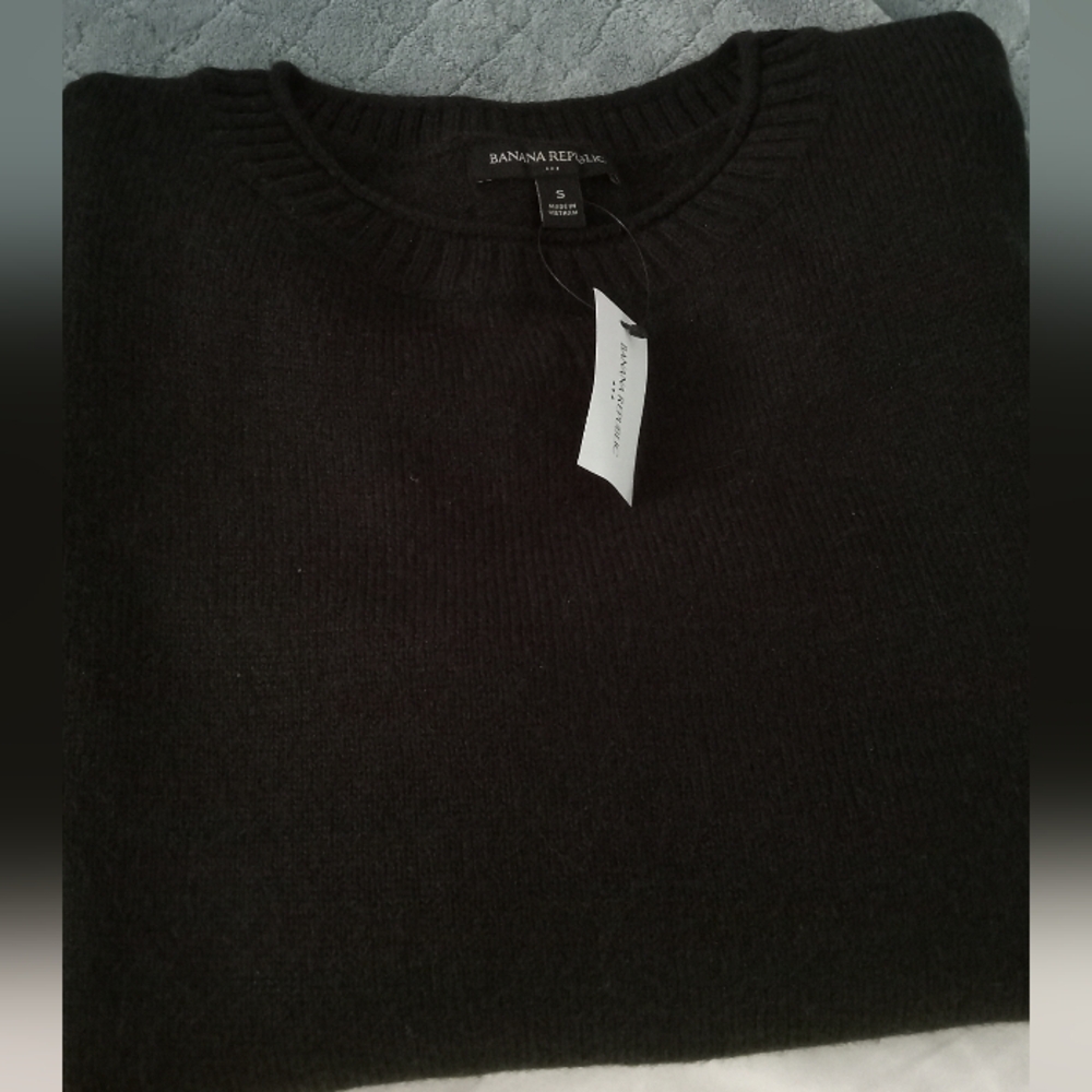NWT Banana Republic Black Sweater